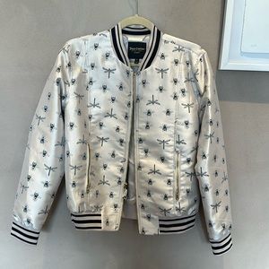 Jacquard Bomber Jacket NWT Juicy Couture Black Label